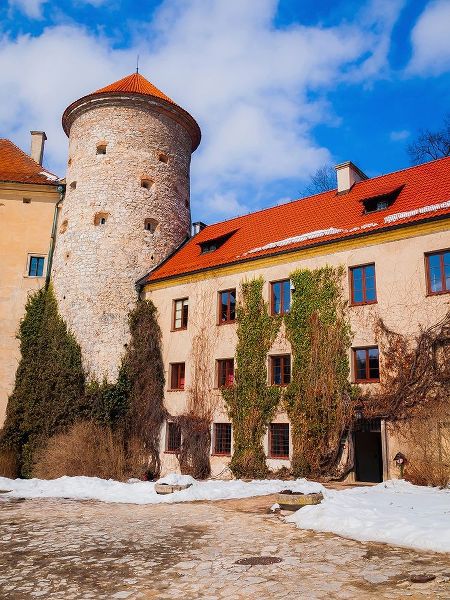 Castle in Pieskowa Skala-Ojcow-Poland-Europe